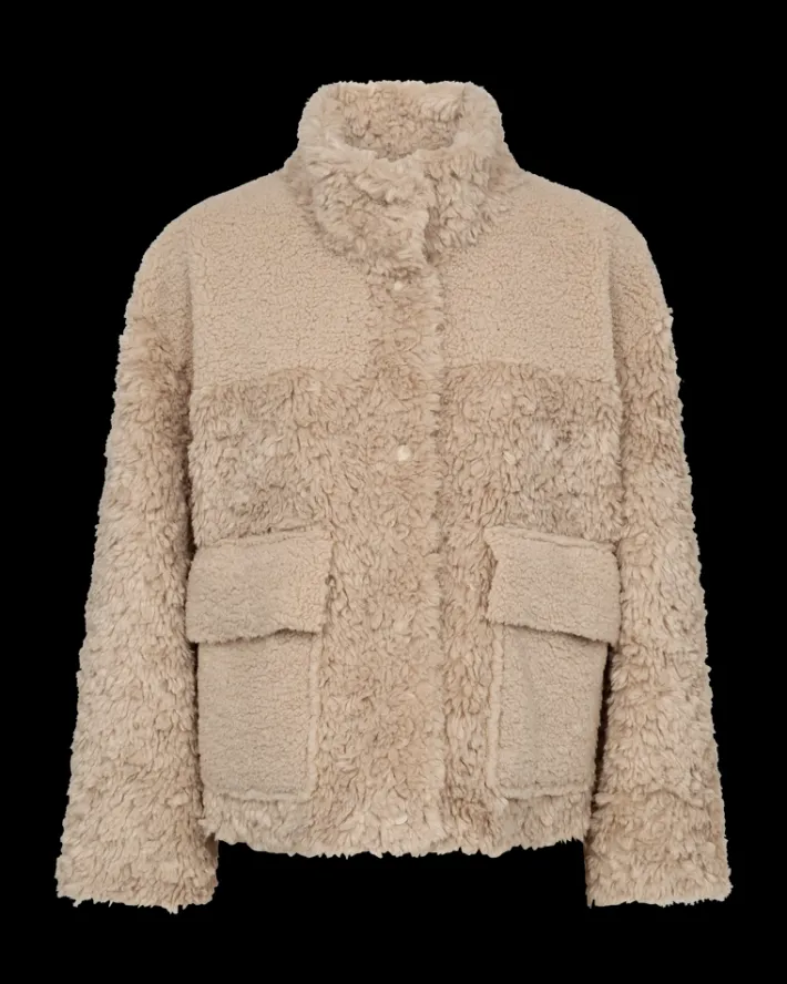 FREEQUENT FQBAMBI - JAKKE - BEIGE