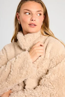 FREEQUENT FQBAMBI - JAKKE - BEIGE