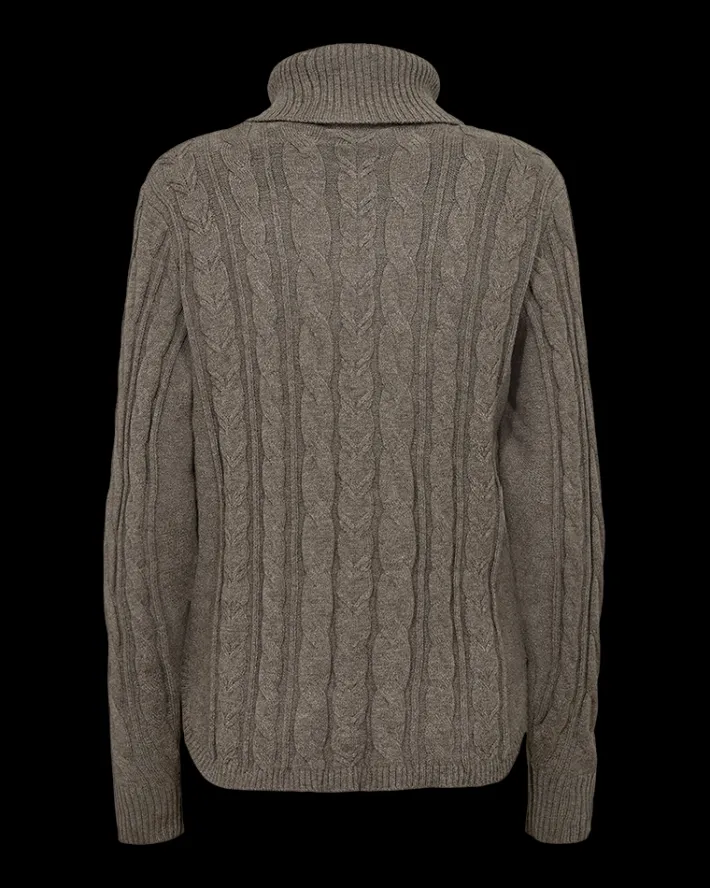FREEQUENT FQCLAURA - PULLOVER - BRUN
