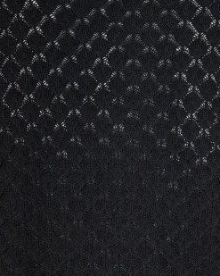FREEQUENT FQDODO - STRIKKET PULLOVER - SORT
