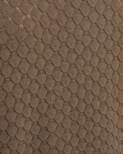 FREEQUENT FQDODO - STRIKKET PULLOVER - BRUN