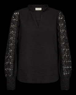 FREEQUENT FQESSA - BLUSE - SORT