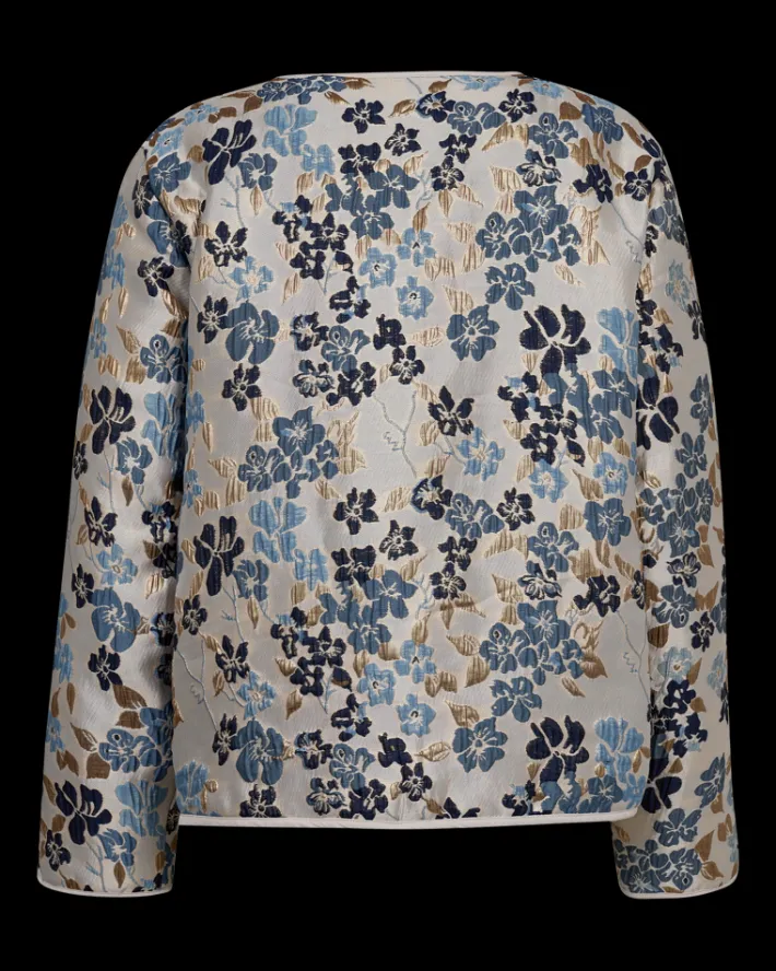 FREEQUENT FQFLORA-JACKET - BEIGE,BLÅ
