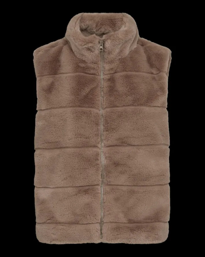 FREEQUENT FQFOXY - VEST - BRUN