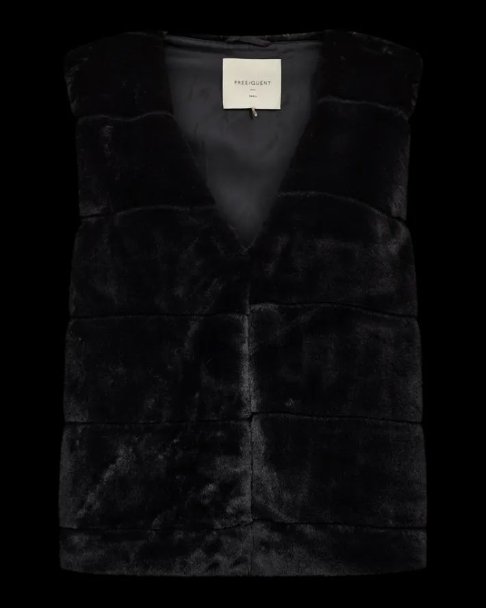 FREEQUENT FQFOXY - VEST - SORT
