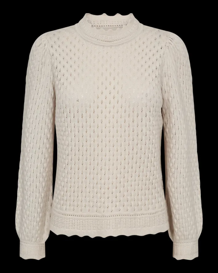 FREEQUENT FQGINA - PULLOVER - BEIGE