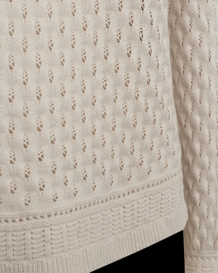 FREEQUENT FQGINA - PULLOVER - BEIGE