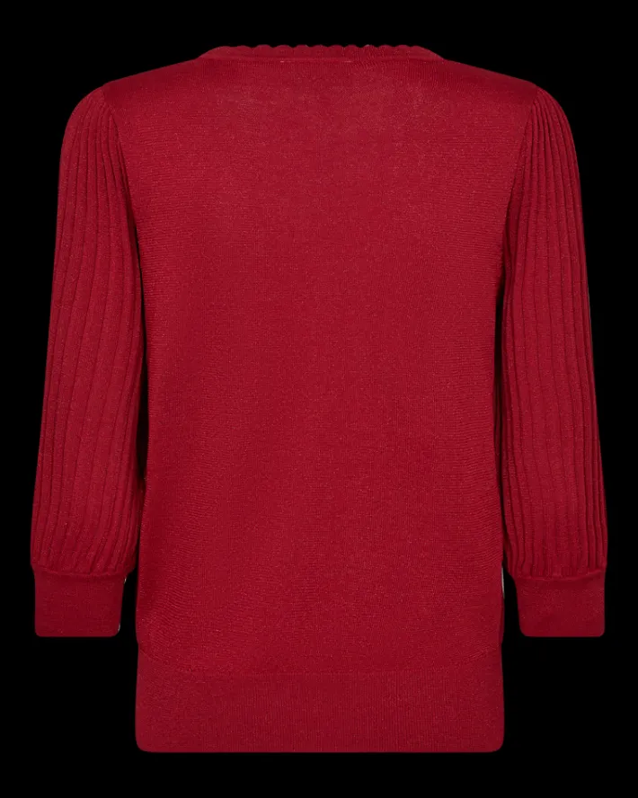 FREEQUENT FQGLITTA - PULLOVER - RØD