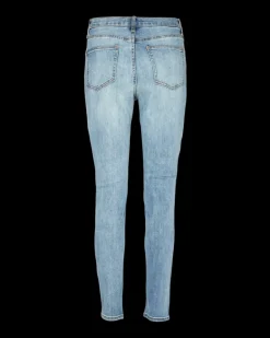 FREEQUENT FQHARLOW - TÆSIDDENDE JEANS - BLÅ