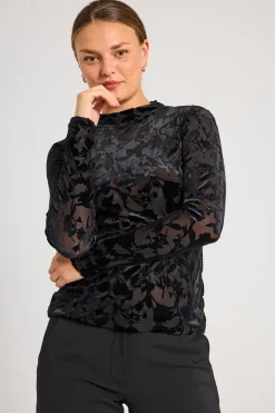 FREEQUENT FQISKA - BLUSE - SORT