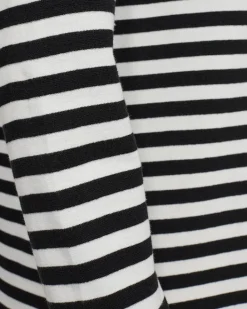 FREEQUENT FQJOY - BLUSE - SORT OG HVID