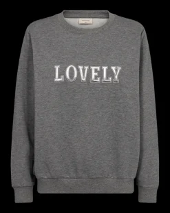 FREEQUENT FQKAMELA - PULLOVER - GRÅ
