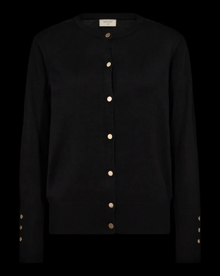FREEQUENT FQKATIE - CARDIGAN - SORT