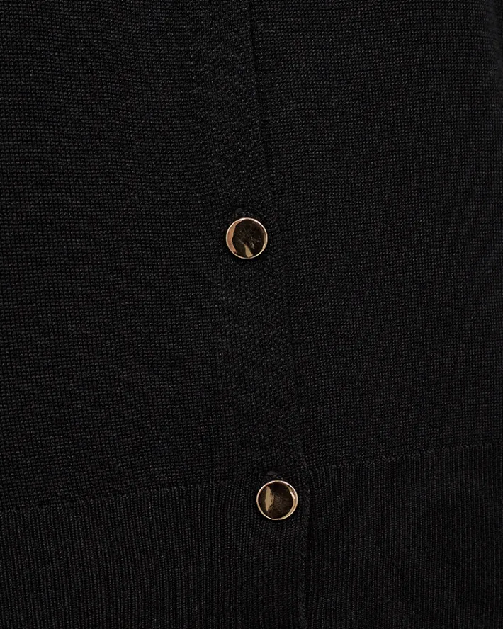 FREEQUENT FQKATIE - CARDIGAN - SORT