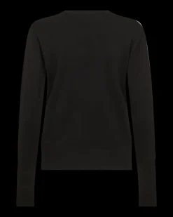 FREEQUENT FQKATIE - FINSTRIKKET PULLOVER - SORT