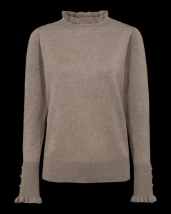 FREEQUENT FQKATIE - PULLOVER - BEIGE