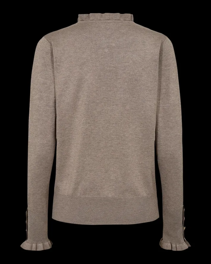 FREEQUENT FQKATIE - PULLOVER - BEIGE