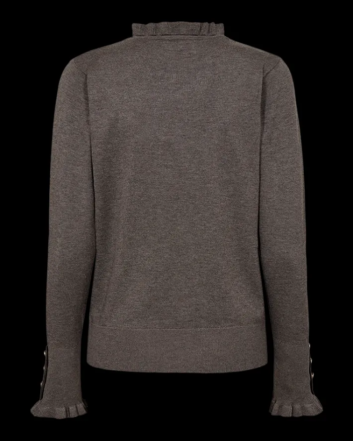 FREEQUENT FQKATIE - PULLOVER - BRUN