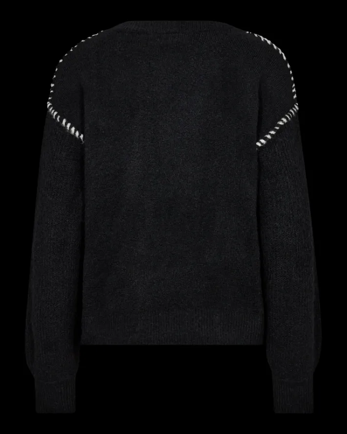 FREEQUENT FQKINLOCK - PULLOVER - SORT