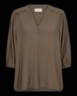 FREEQUENT FQLAGUNA - BLUSE - BRUN