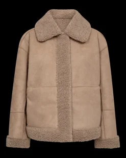 FREEQUENT FQLAMBY - JAKKE - BEIGE
