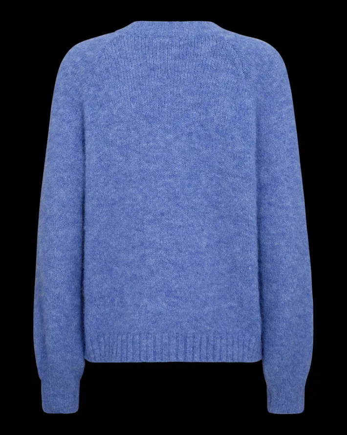 FREEQUENT FQLOUISA - CARDIGAN - BLÅ