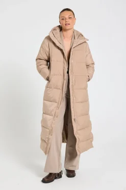 FREEQUENT FQLULA - VATTERET JAKKE - BEIGE