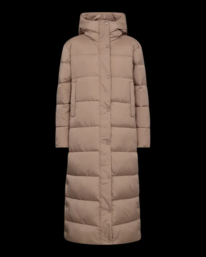 FREEQUENT FQLULA - VATTERET JAKKE - BEIGE