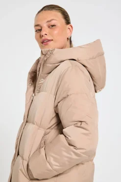 FREEQUENT FQLULA - VATTERET JAKKE - BEIGE