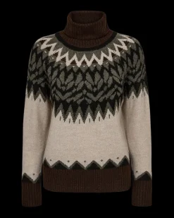 FREEQUENT FQMERLA - PULLOVER - BRUN OG BEIGE