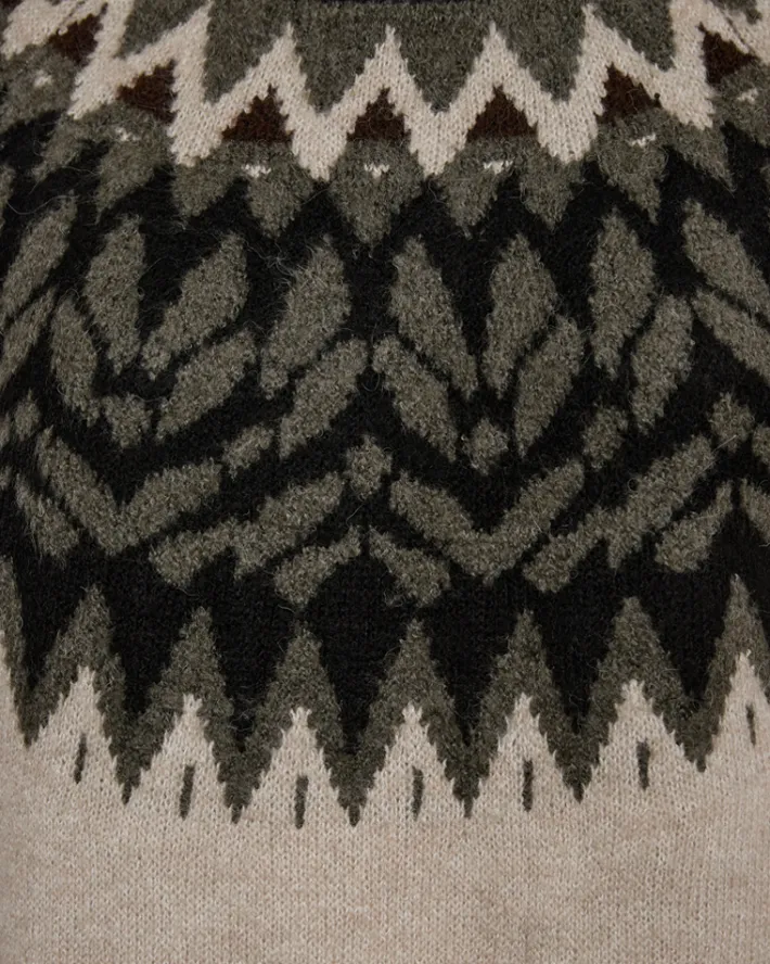 FREEQUENT FQMERLA - PULLOVER - BRUN OG BEIGE