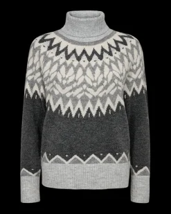 FREEQUENT FQMERLA - PULLOVER - GRÅ
