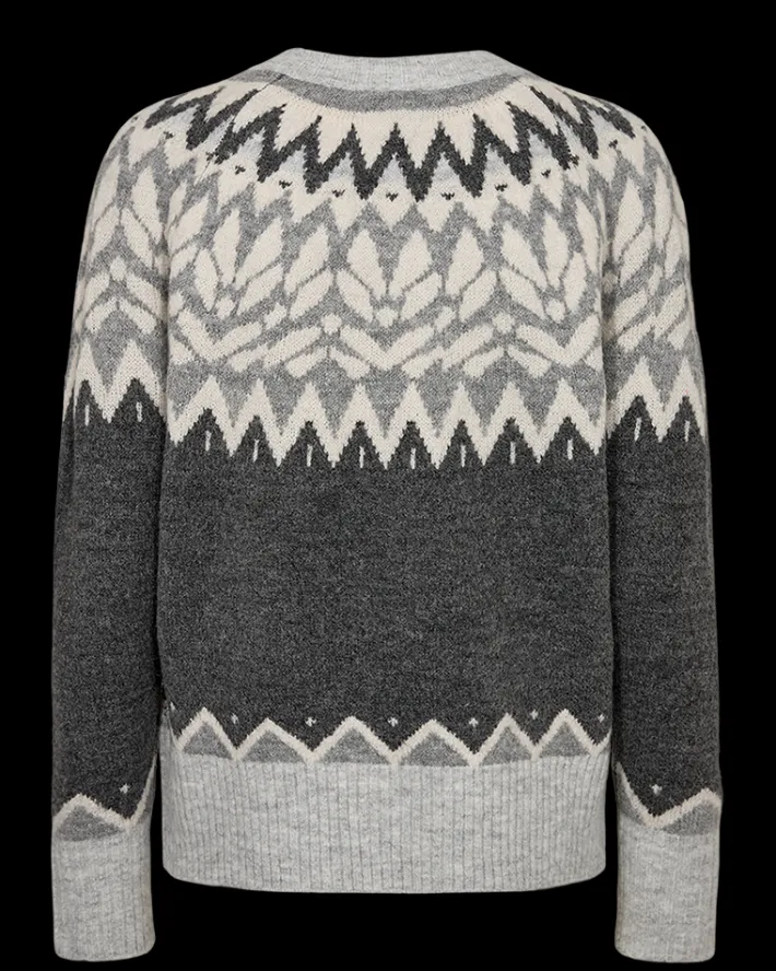 FREEQUENT FQMERLA - PULLOVER - GRÅ