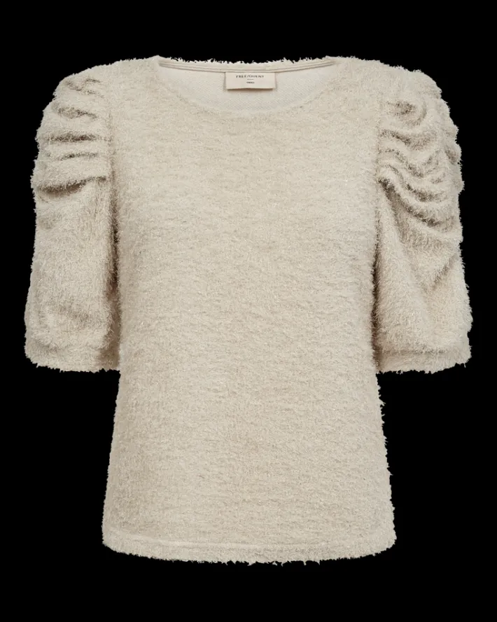 FREEQUENT FQMOLUREX - BLUSE - BEIGE