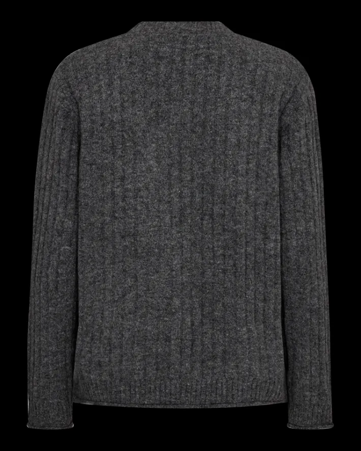 FREEQUENT FQMONEY - PULLOVER - GRÅ