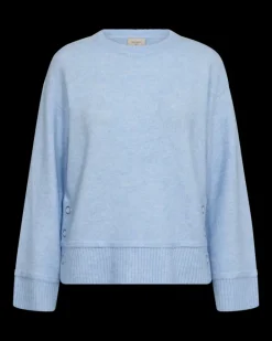 FREEQUENT FQMULLE - PULLOVER - BLÅ