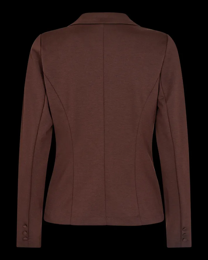 FREEQUENT FQNANNI - FIGURSYET BLAZER - BRUN