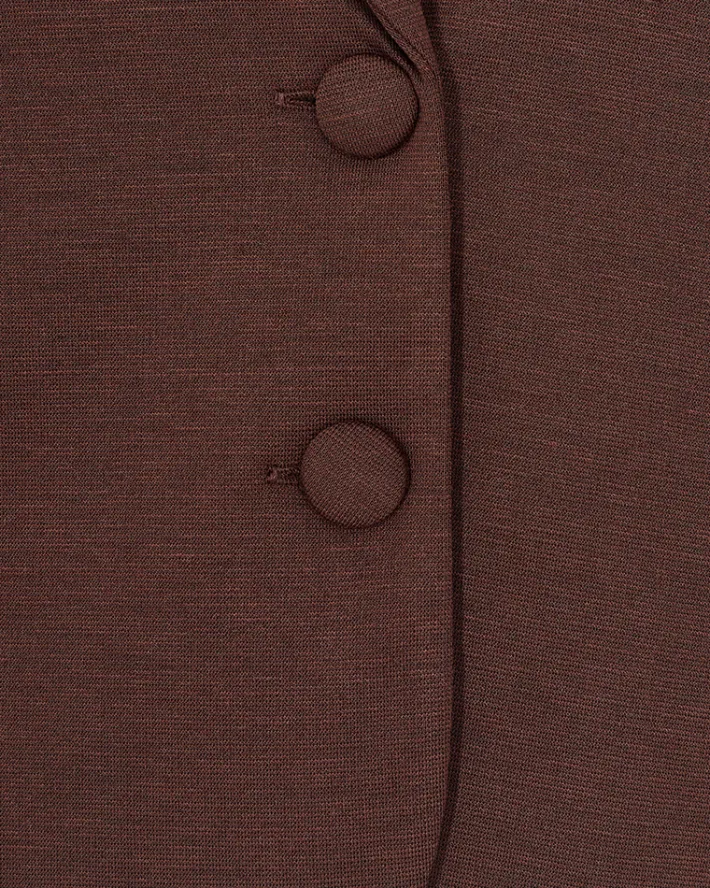 FREEQUENT FQNANNI - FIGURSYET BLAZER - BRUN