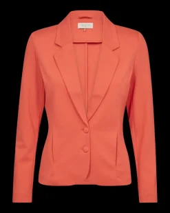 FREEQUENT FQNANNI - FIGURSYET BLAZER - ORANGE