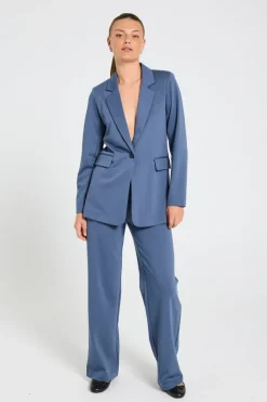 FREEQUENT FQNANNI - KLASSISK BLAZER - BLÅ