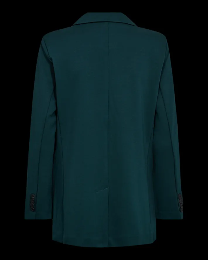 FREEQUENT FQNANNI - KLASSISK BLAZER - GRØN