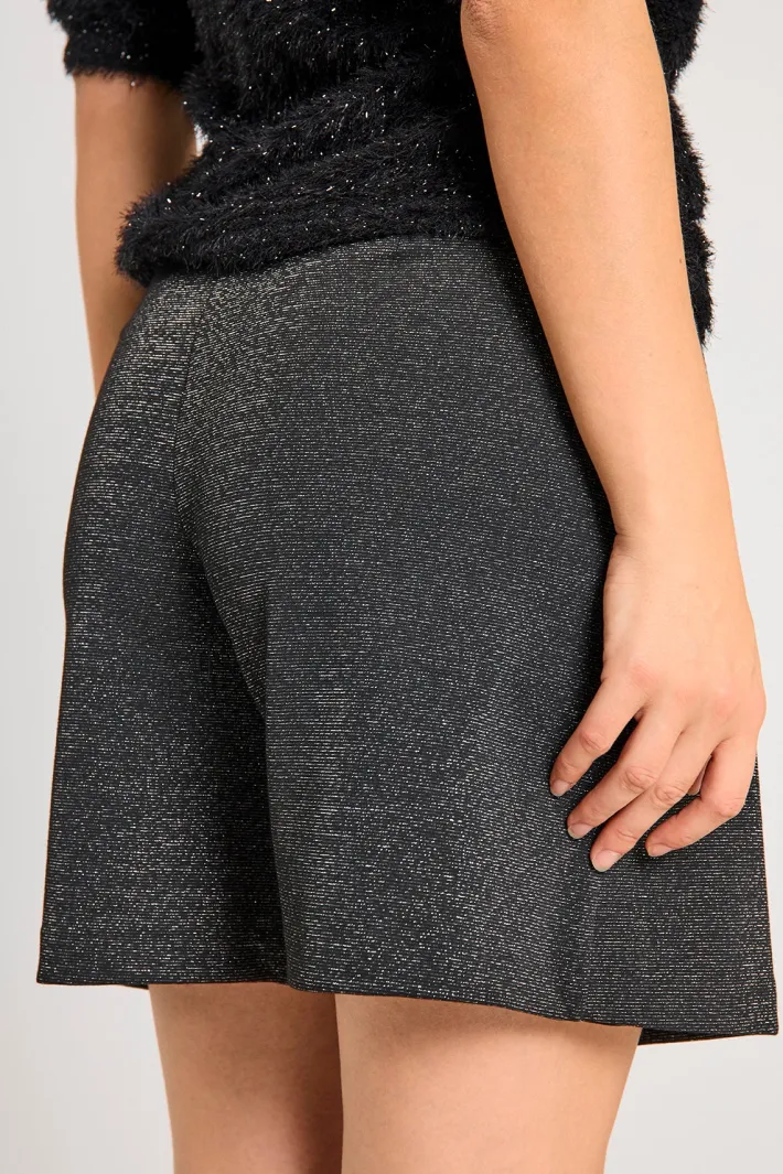 FREEQUENT FQNANNILUX - NEDERDEL MED SHORTS - SORT