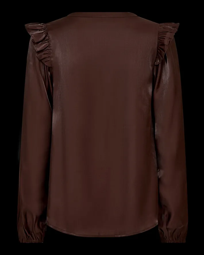 FREEQUENT FQNARON - BLUSE - BRUN