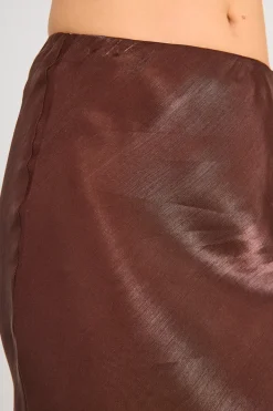 FREEQUENT FQNARON - SKIRT - BRUN