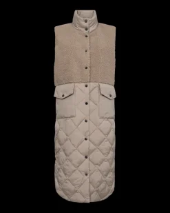 FREEQUENT FQOLGA - VEST - BEIGE