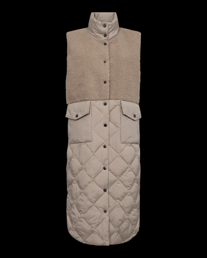 FREEQUENT FQOLGA - VEST - BEIGE