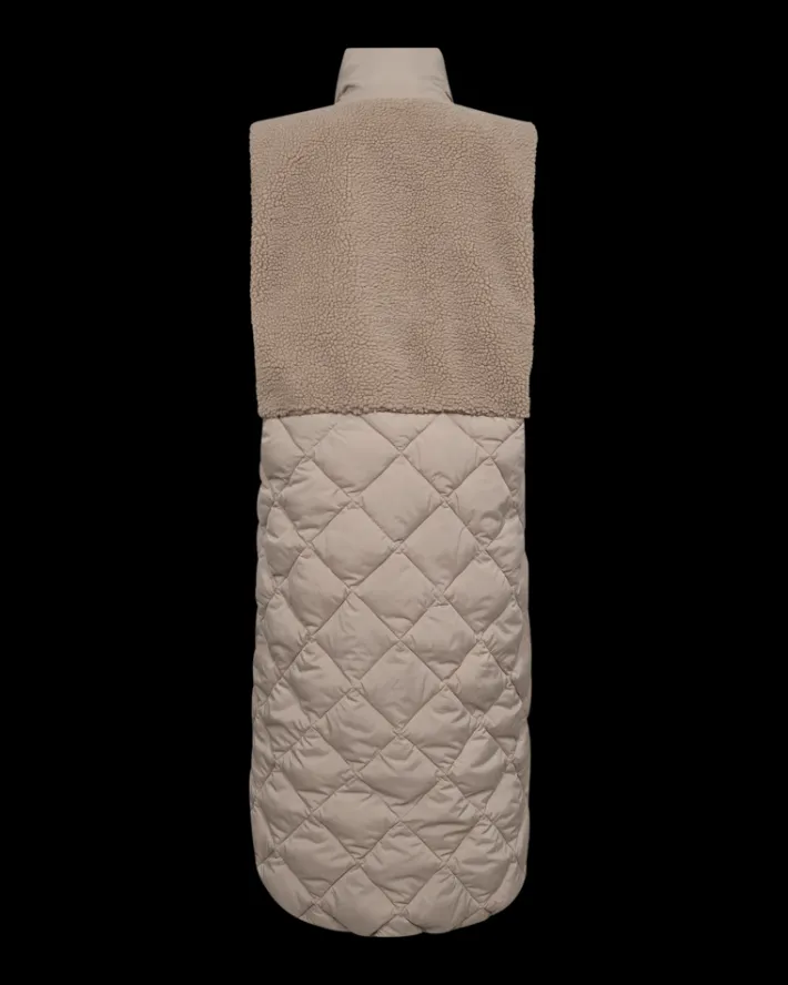 FREEQUENT FQOLGA - VEST - BEIGE