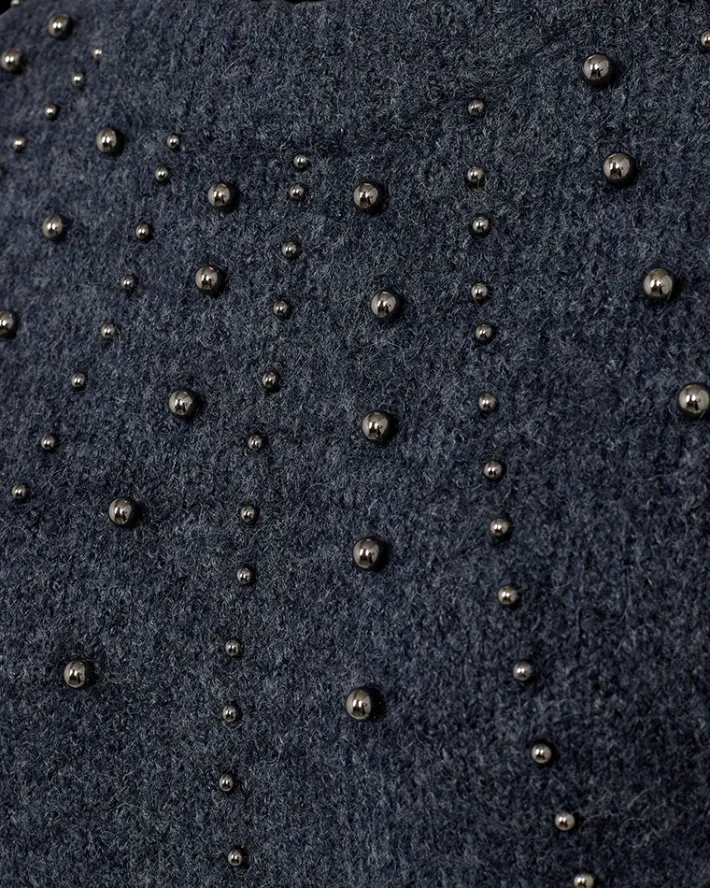 FREEQUENT FQPEARL - PULLOVER - BLÅ