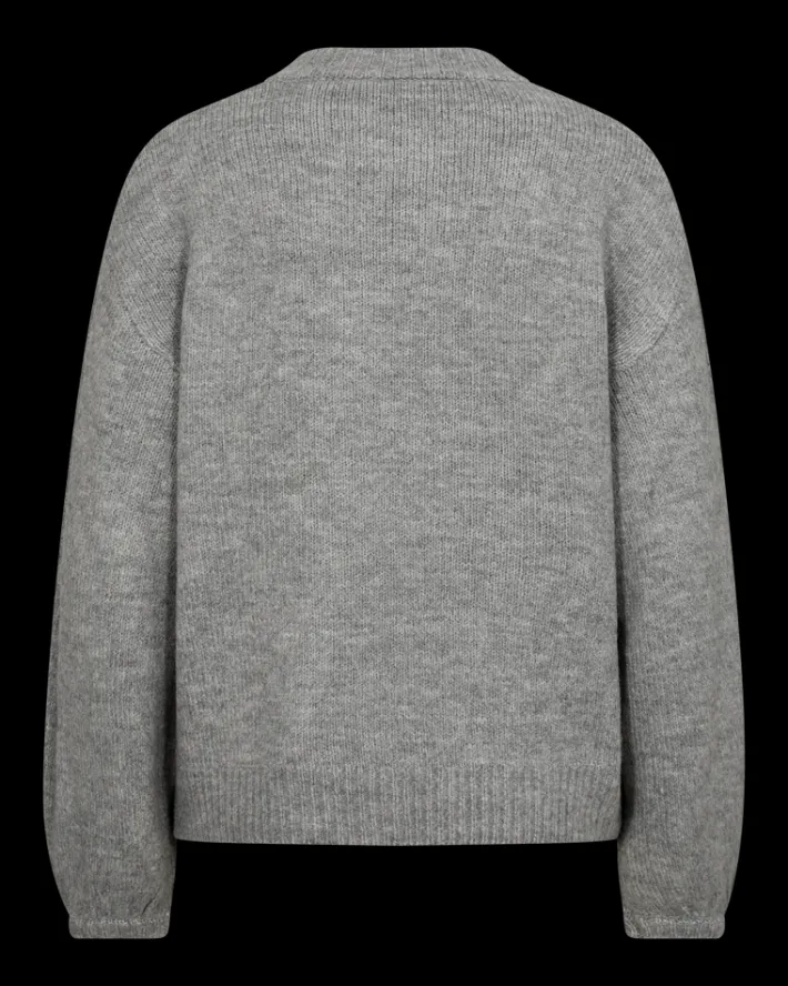 FREEQUENT FQPEARL - PULLOVER - GRÅ