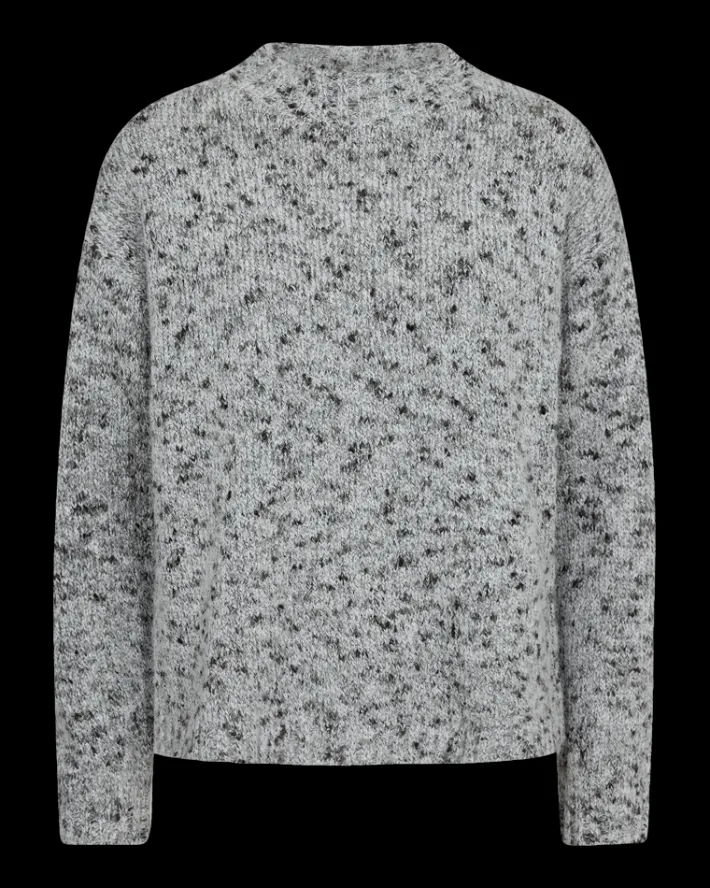 FREEQUENT FQPEREA - PULLOVER - SORT OG HVID